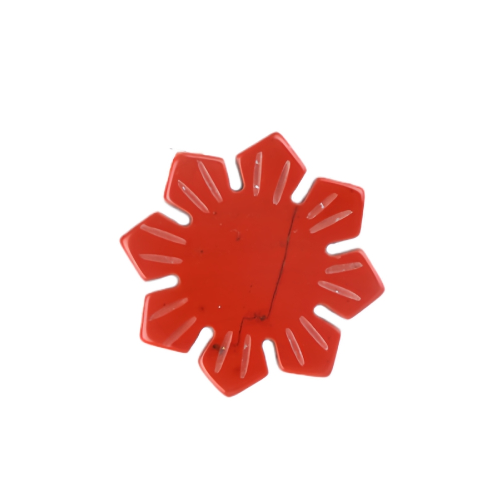 30mm Snowflake Gemstone Pendant for Home Decoration