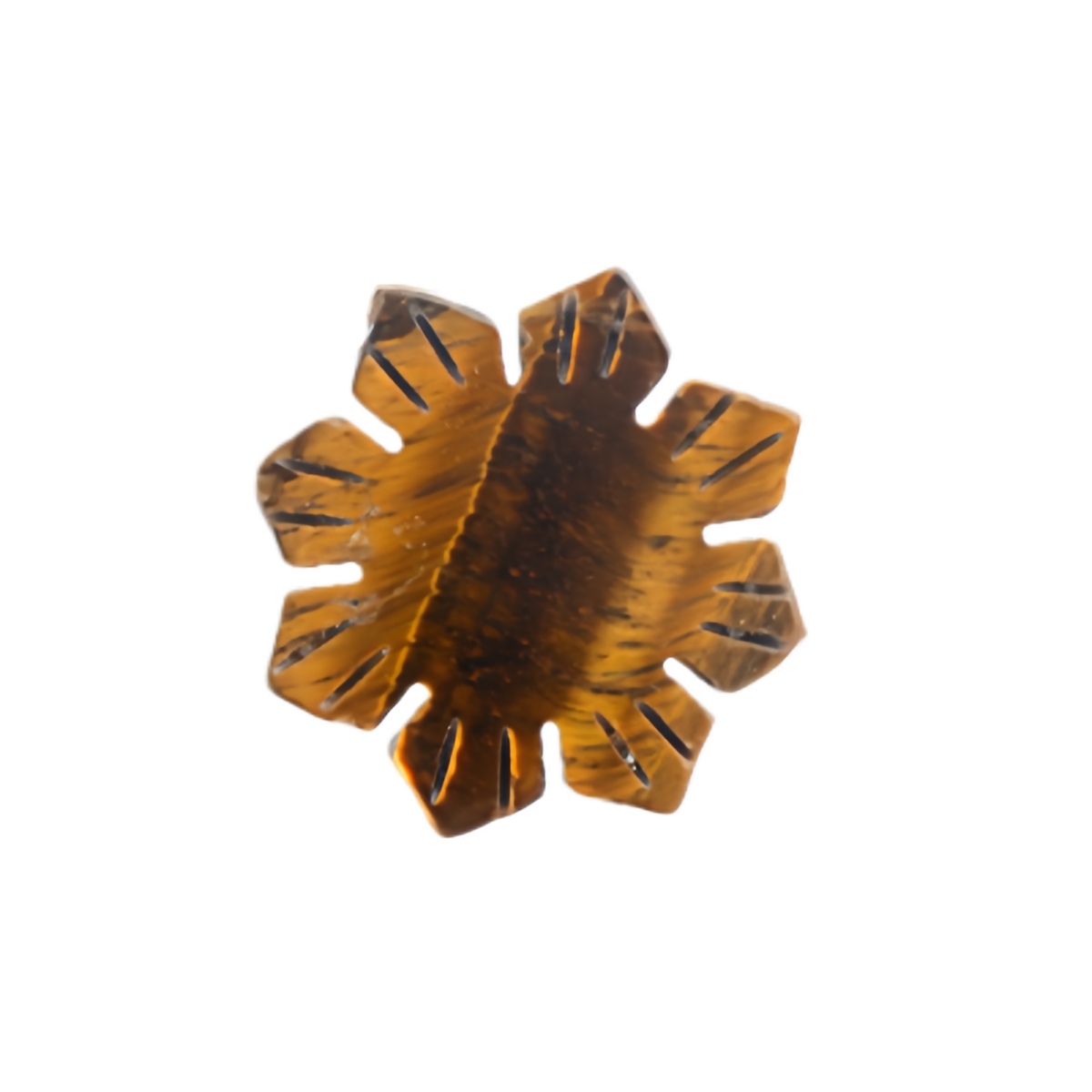 30mm Snowflake Gemstone Pendant for Home Decoration