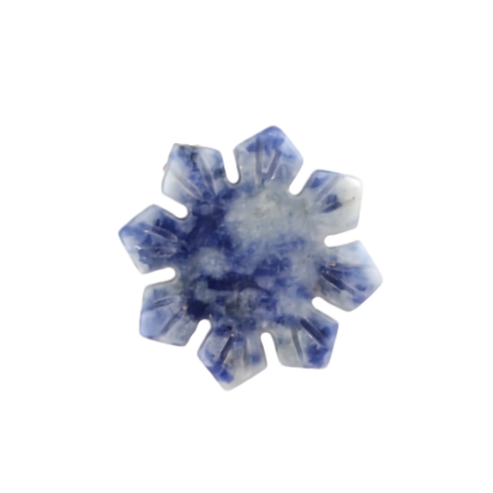 30mm Snowflake Gemstone Pendant for Home Decoration