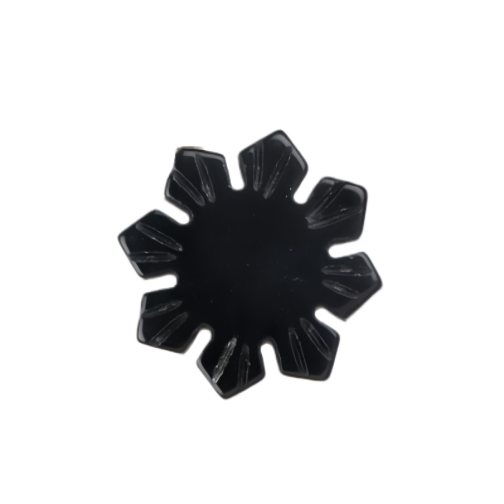 30mm Snowflake Gemstone Pendant for Home Decoration