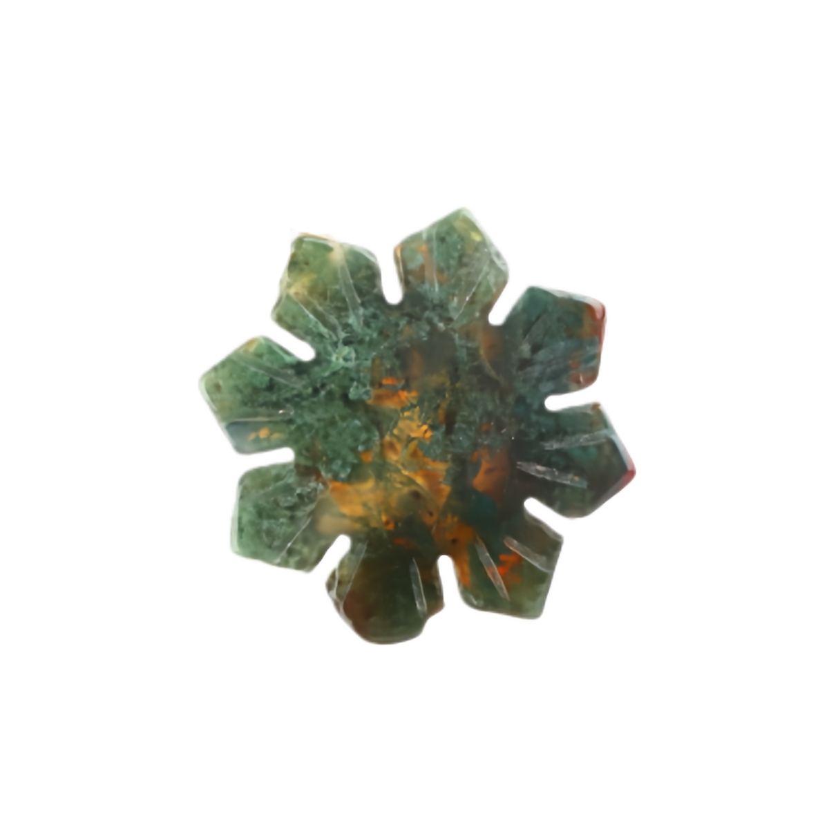 30mm Snowflake Gemstone Pendant for Home Decoration