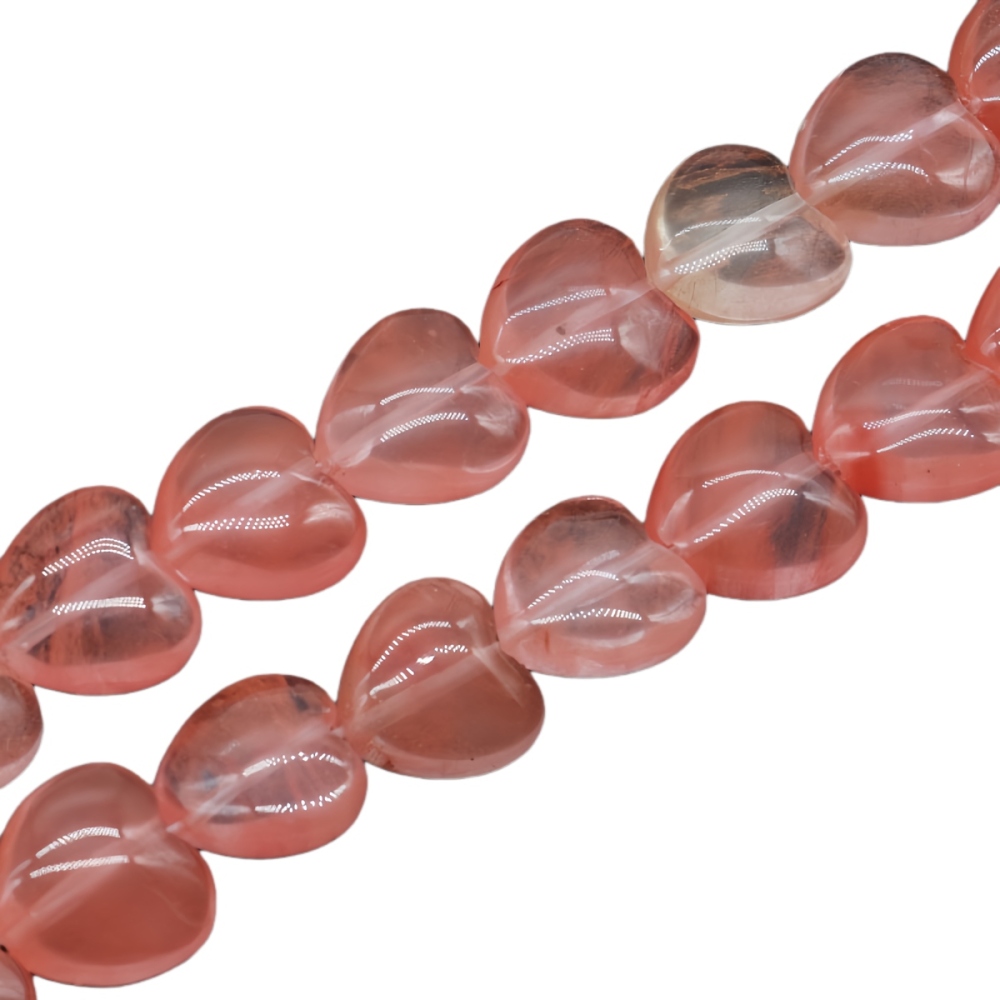 Loose 10MM Love Heart  Stone Beads for Making Jewelry 1 Strands