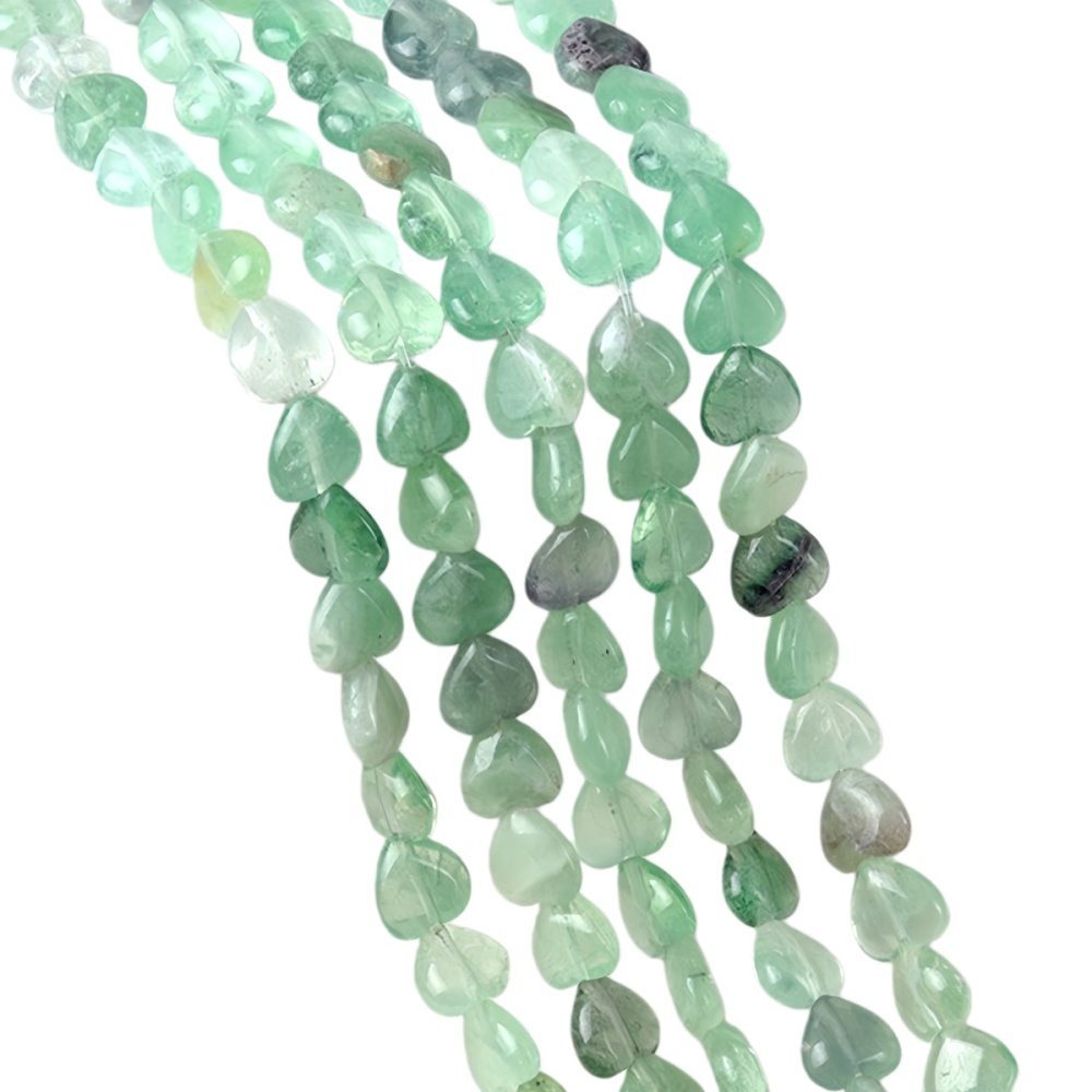 Loose 10MM Love Heart  Stone Beads for Making Jewelry 1 Strands