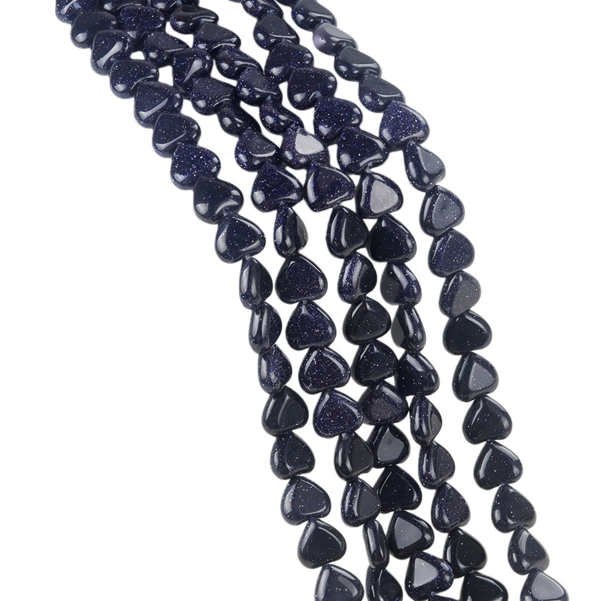 Loose 10MM Love Heart  Stone Beads for Making Jewelry 1 Strands
