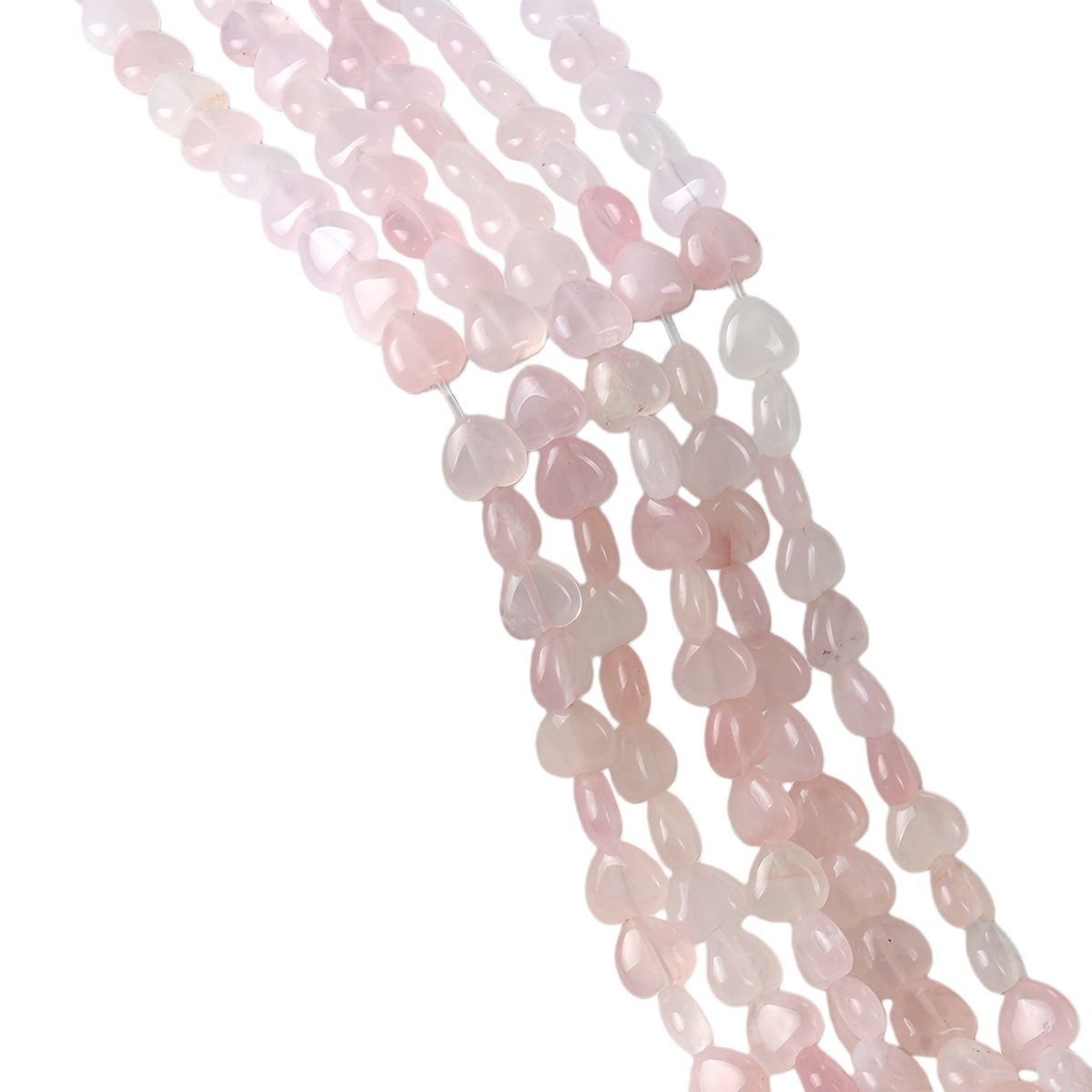 Loose 10MM Love Heart  Stone Beads for Making Jewelry 1 Strands