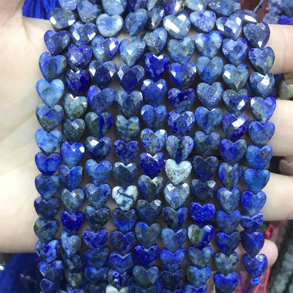 Loose 15MM Love Heart  Stone Beads for Making Jewelry Approx 14PCS & 20CM Strand