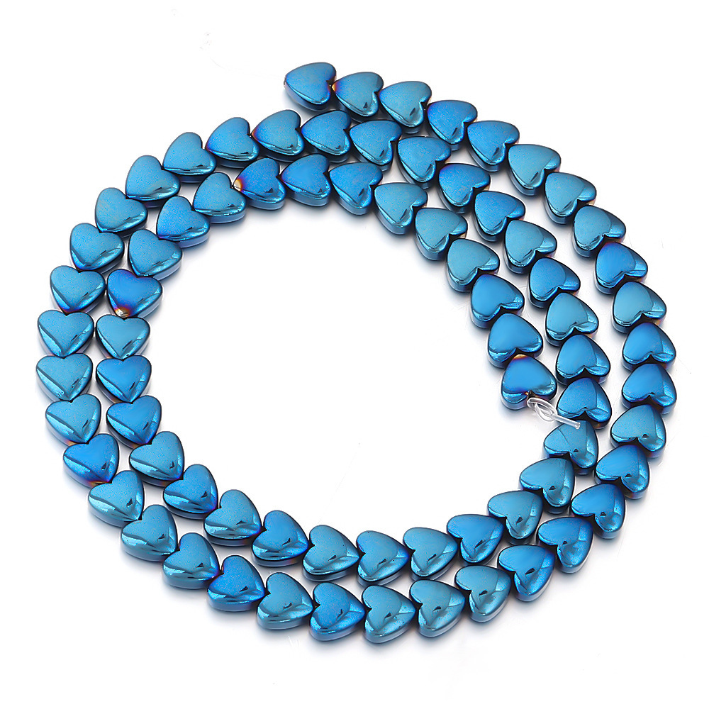 Love Hematite Heart Stone Beads for DIY Making Jewelry (Approx 38CM)