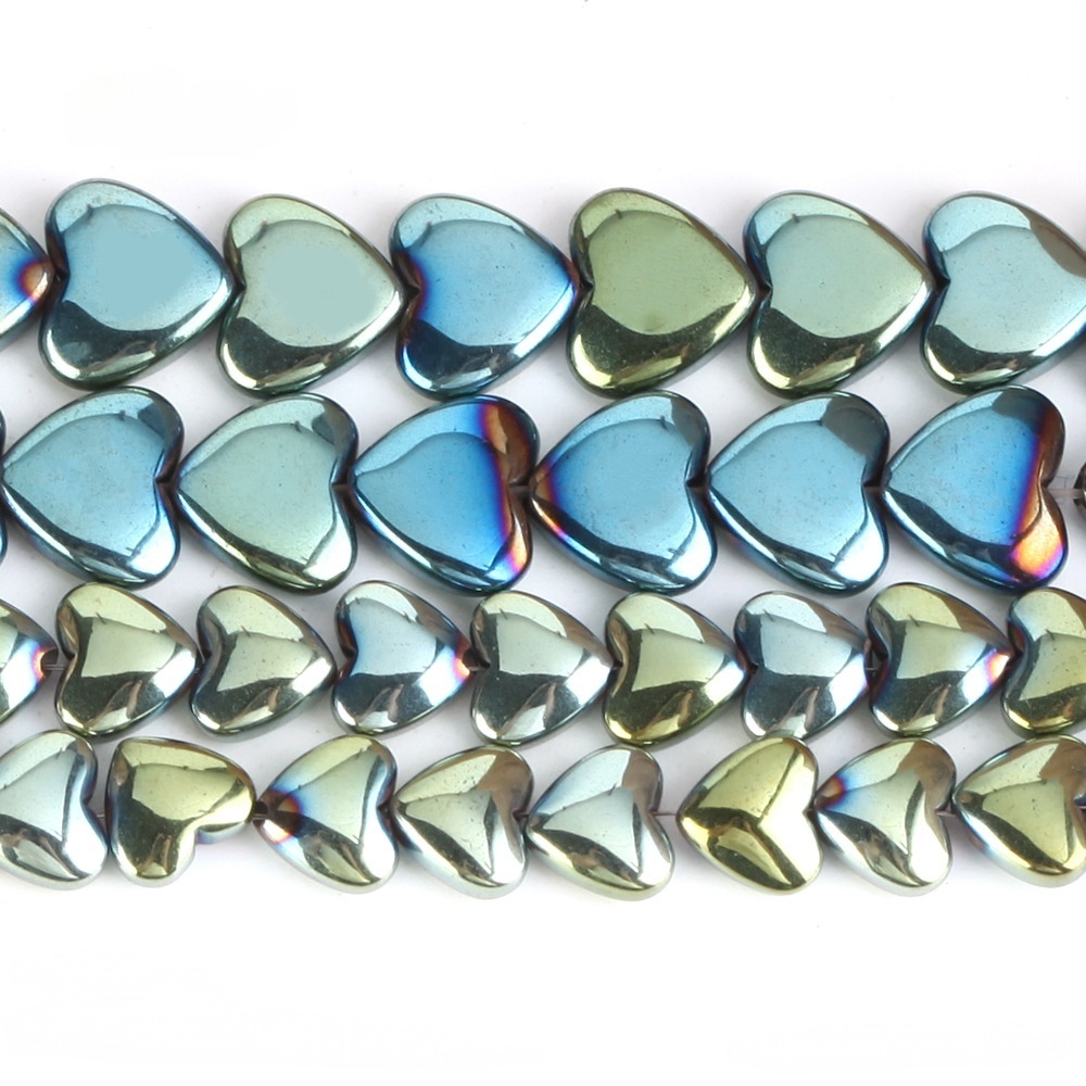 Love Hematite Heart Stone Beads for DIY Making Jewelry (Approx 38CM)