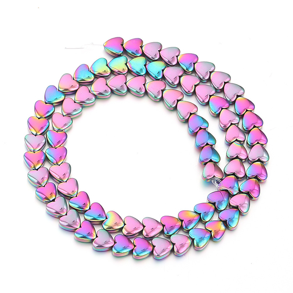 Love Hematite Heart Stone Beads for DIY Making Jewelry (Approx 38CM)