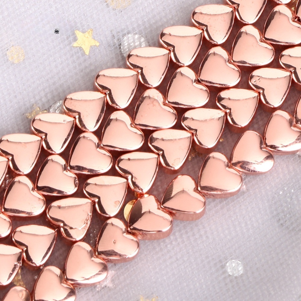 Love Hematite Heart Stone Beads for DIY Making Jewelry (Approx 38CM)