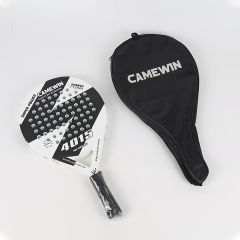 Beach tennis racket made of durable carbon fiber material