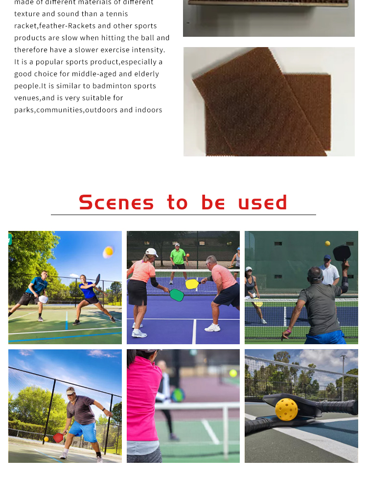 Unique pickleball paddles from professional OEM pickleball paddle factory