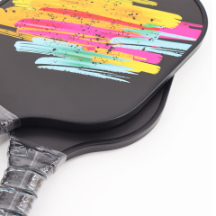 Approved pickleball paddle USAPA 3K fiberglass PP honeycomb core