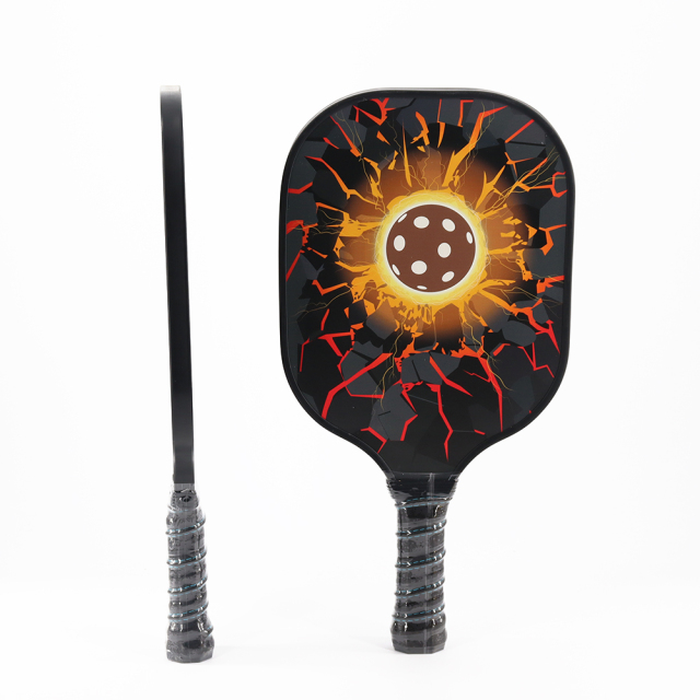 Melors pickleball paddle custom logo 3K T700 raw carbon fiber design