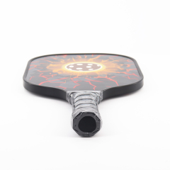 Melors pickleball paddle printed logo raw carbon fiber 3K T700