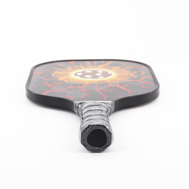 Melors pickleball paddle printed logo raw carbon fiber 3K T700