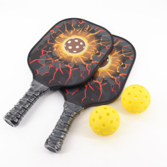 3K T700 raw carbon fiber pickleball paddle Melors custom logo
