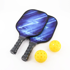Custom pickleball paddle lightweight carbon fiber material