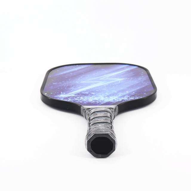 Personalized pickleball paddle set with custom grip and printed logo