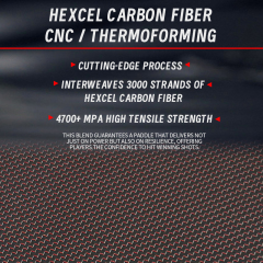 Melors Usapa Pickleball Paddle Titanium Alloy pickleball paddle thermoformed t700,Melors Fitness