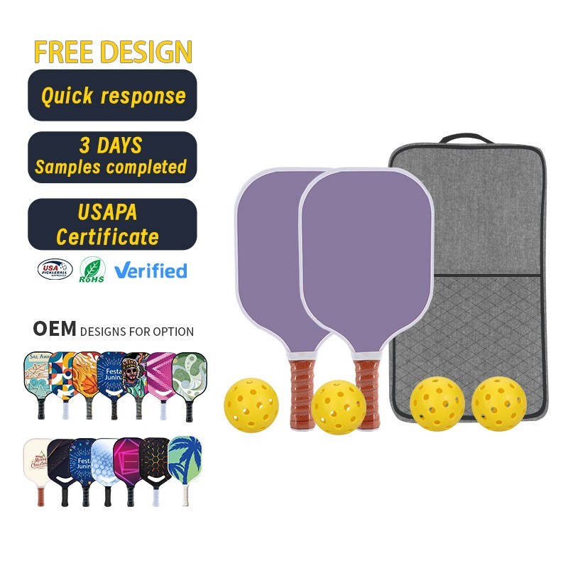 Customized Carbon Fiber Graphite Pickleball Paddle Sample Available Usapa Approved Pickleball with PP Honeycomb core Custom Cheap Carbon Fiber Pickleball Paddle Tennis Racket,Melors Fitness