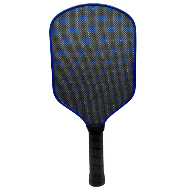 Carbon fiber face pickleball paddle for lightweight control