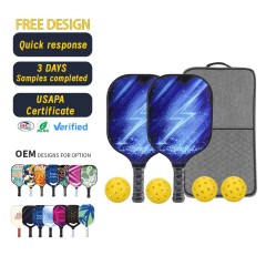 Custom OEM pickleball paddle made in China by trusted factory