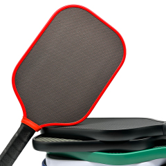 Custom pickleball gear including paddle, grip, and design
