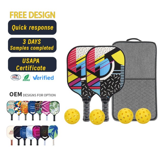 Carbon pickleball paddle bulk supply with factory pricing