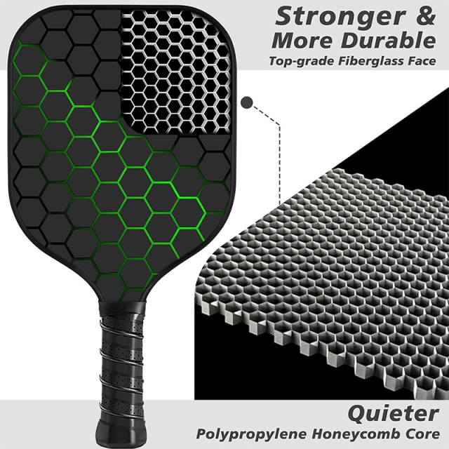 Factory direct pickleball set with balls and paddles for sports clubs