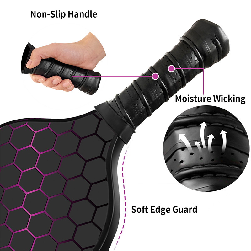 China pickleball paddle factory producing OEM paddle sets with accessories