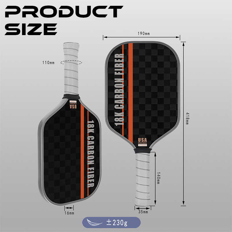 High-quality pickleball paddle manufacturer producing durable carbon fiber paddles