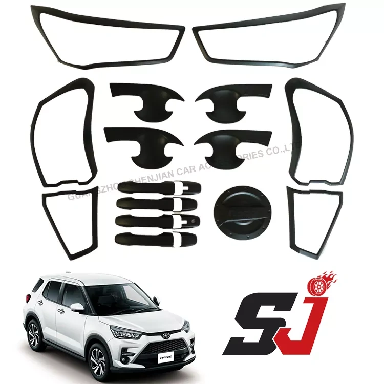 Factory Price Car Accessories Chrome Kit Combo Set Body Kits for Toyota Raize Ativa Rocky