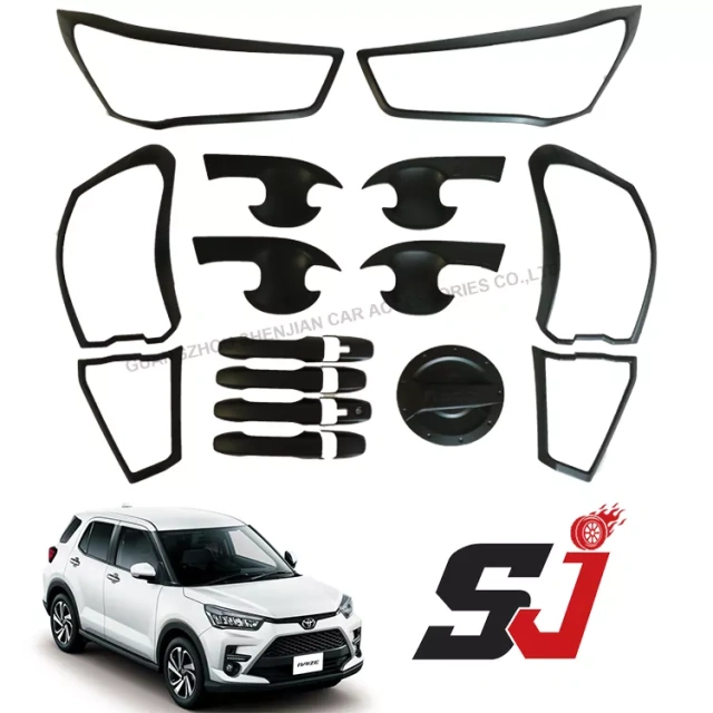Factory Price Car Accessories Chrome Kit Combo Set Body Kits for Toyota Raize Ativa Rocky