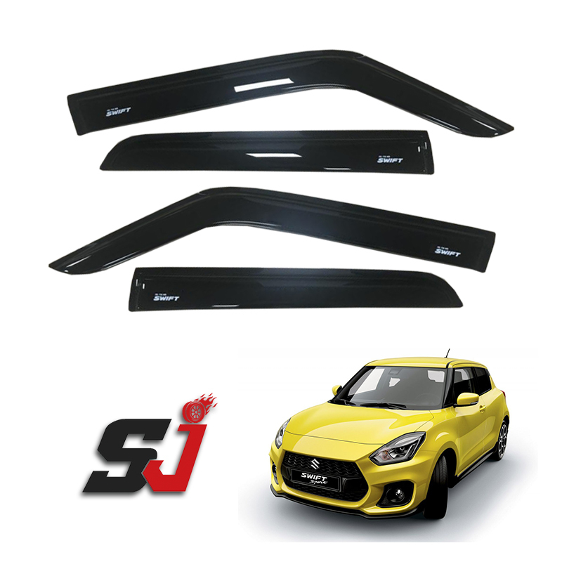 Thailand Quality OEM Design Rain Guard Wind Deflector Car Window Sun Visor Auto Accessories for swift 2018+