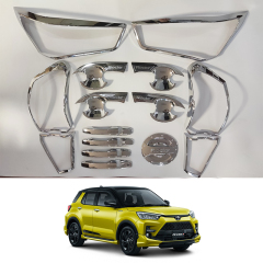 Factory Price Car Accessories Chrome Kit Combo Set Body Kits for Toyota Raize Ativa Rocky