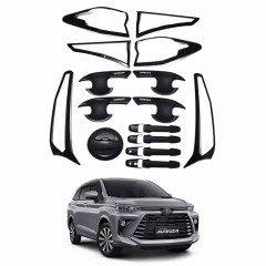 Factory Best Price Auto Parts Durable Black Chrome Car Accessories Body Kit for Avanza 2022