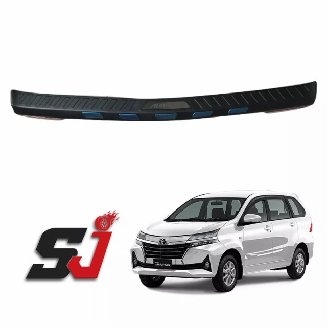 Cheaper Price Car Exterior Accessories Car Rear Bumper Plate Protector Guard Sill Plate for AVANZA VELOZ XENIA