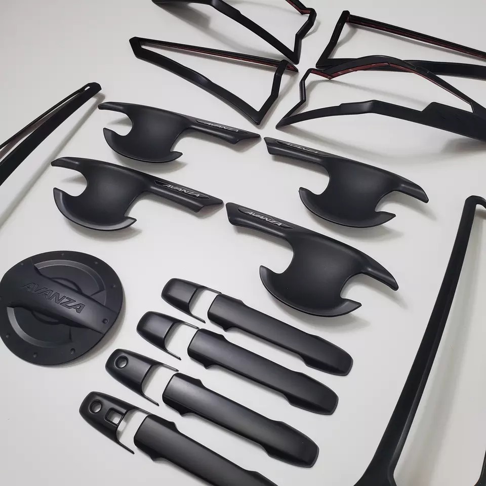 Factory Best Price Auto Parts Durable Black Chrome Car Accessories Body Kit for Avanza 2022