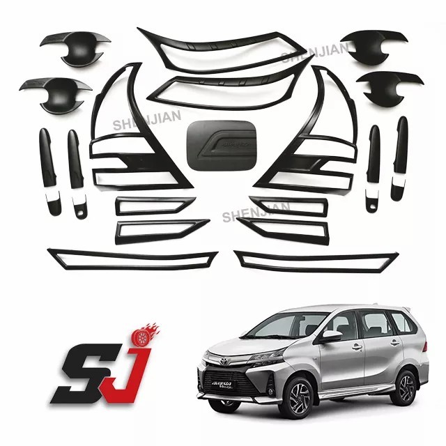 Factory Direct Auto Car Exterior Accessories Full Kits Body Kits Combo Set for AVANZA 2012-2022
