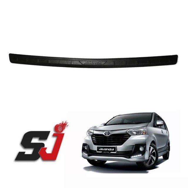 Cheaper Price Car Exterior Accessories Car Rear Bumper Plate Protector Guard Sill Plate for AVANZA VELOZ XENIA