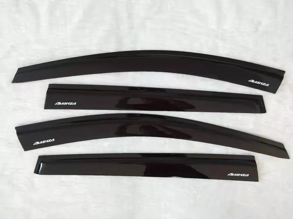 Hot selling Auto Exterior Accessories Black Injection Weather Shield Wind Deflector Car Window Visor for Avanza