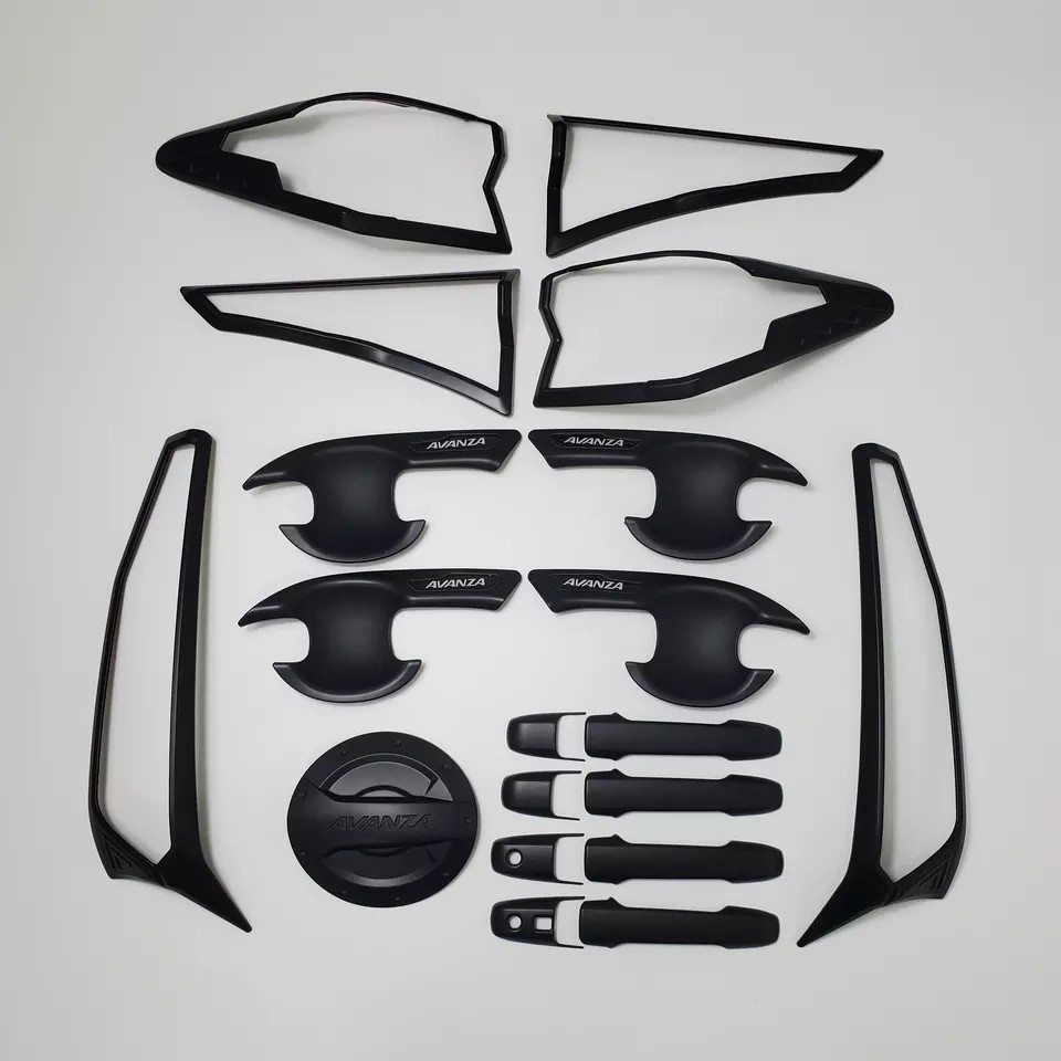 Factory Best Price Auto Parts Durable Black Chrome Car Accessories Body Kit for Avanza 2022