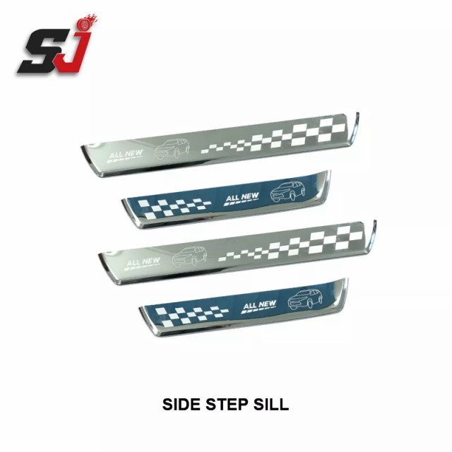 Protective Guard Stainless steel Plate Door Sill scuff Plate Factory Wholesale Car Accessories for HILUX 2021