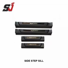 Protective Guard Stainless steel Plate Door Sill scuff Plate Factory Wholesale Car Accessories for HILUX 2021