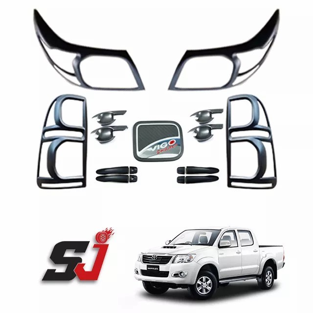 Cheaper Price Auto Car Exterior Accessories Full Kits Combo Set Sport Body Kit for HILUX VIGO 2003-2012