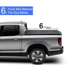 Hard Tri-Fold Truck Bed Tonneau Cover for Different Models