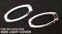 Factory Wholesale Price Car Decorative Accessories Auto Parts Body Side Light Cover for Vios 2013-2016