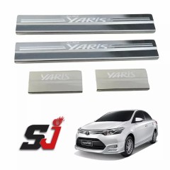 High Quality Auto Parts Stainless Steel Protect Door Sill Scuff Plate for Vios 2012-2022