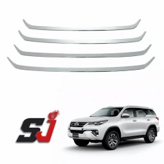 Factory Direct Hot Selling Car Exterior Accessories Abs Front Grill Trims for Fortuner 2016-2019